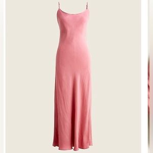J. Crew Gwyneth cupro-blend slip dress